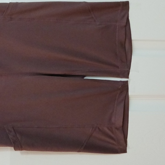 VELOCITY HIGH WAISTED SPANDEX Workout Bike Shorts Purple Sz.M - Picture 2 of 15